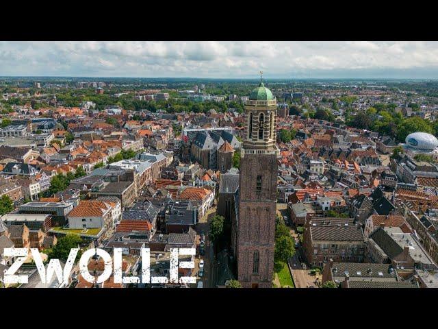 Hanzestad Zwolle Cinematic Drone - DJI Mini 3 Pro 4K