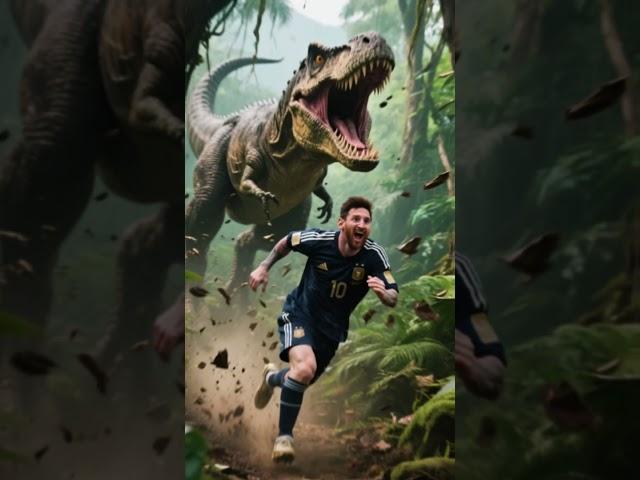 Messi Found a Time Machine?!  #shorts