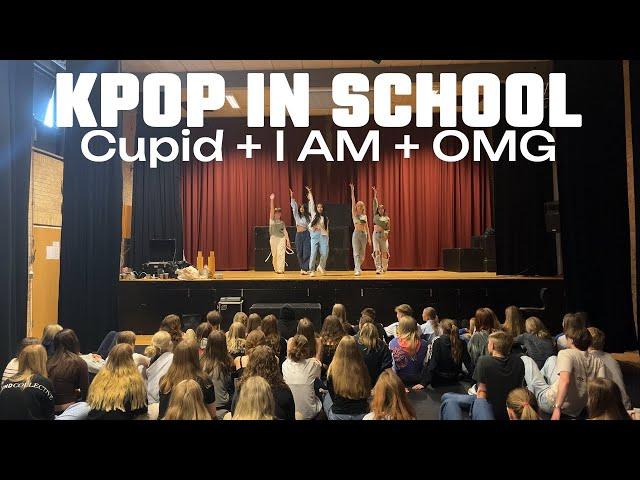 [K-POP IN SCHOOL, DENMARK] Cupid+I AM+OMG | Dance performance by 7.4teen