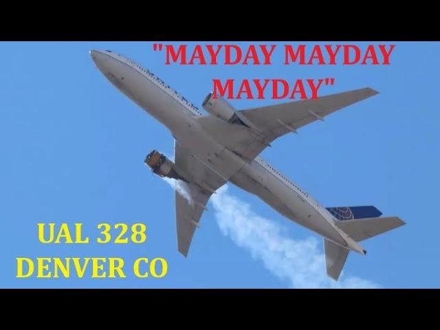 "MAYDAY, MAYDAY, MAYDAY" UAL 328 B-777 200 20FEB 2021