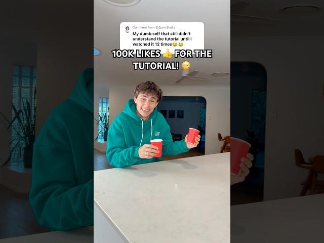 THIS MAGIC TRICK WORKS EVERYTIME!  100K LIKES FOR THE BTS!  #magic #funny #shorts