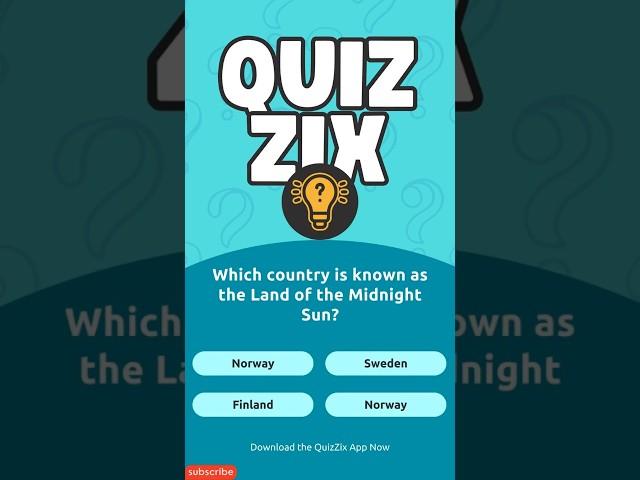 Ultimate General Knowledge Quiz!