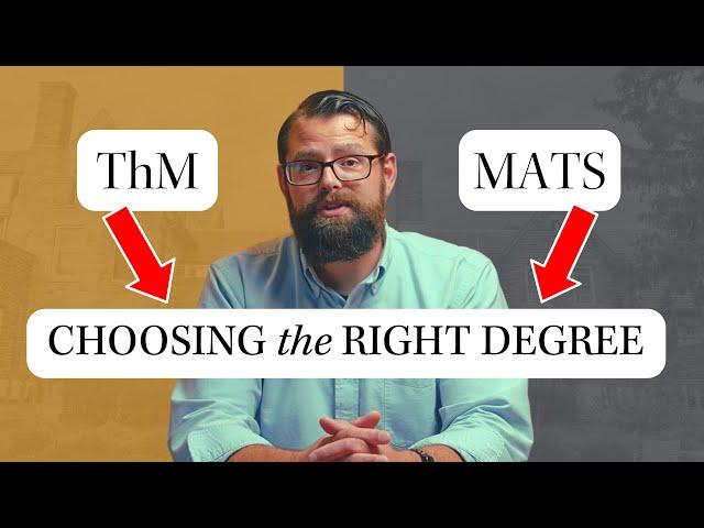 Which THEOLOGY degree is right for me? | Master of Theology vs Master of Arts in Theological Studies