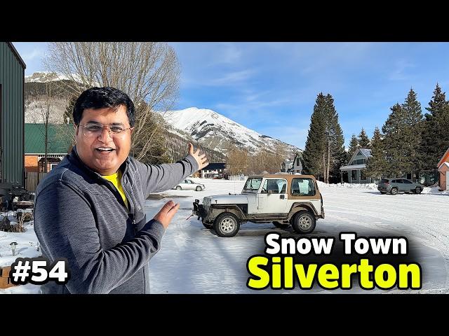 The most beautiful SILVERTON in Heavy Snow ️| Exploring America Ep.54