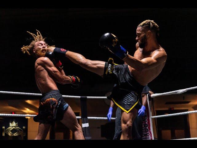 Luis Pena vs Kurvon Battle K1 Kickboxing highlights (Kings of Kickboxing)