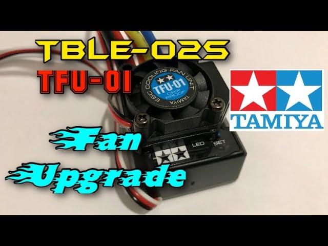 Tamiya TFU 01 Esc Cooling Fan Upgrade Tamiya RC 1/10 TBLE 02S ESC Item 45063