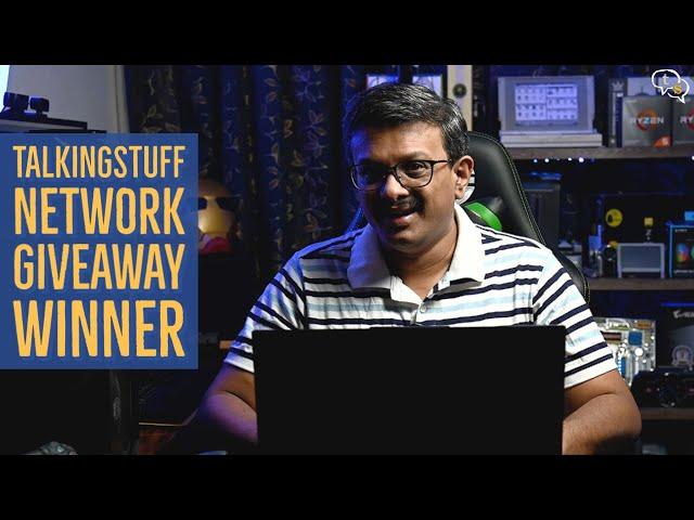 talkingStuff Giveaway 2021 Winner