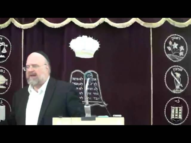 הרב ברוך רוזנבלום פרשת עקב 6 תשע״ד Rabbi Baruch Rosenblum