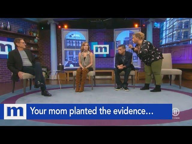 Your mom planted the evidence…I'm innocent! | The Maury Show