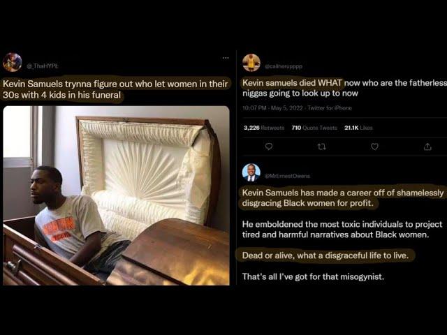 Kevin Samuels Kicks The (High Value) Bucket Blk Manosphere Takes L As Blk Women  Smoke Kevin Pack(s)