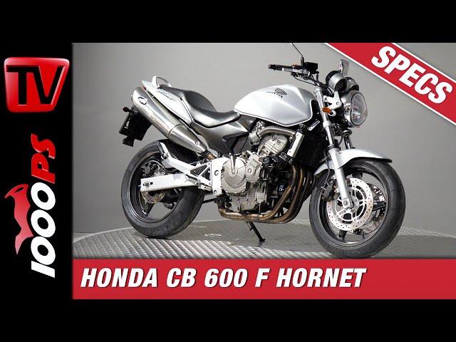 Honda CB 600 F Hornet Factsheet - Overview, Details, Specs - Sound, no Voice