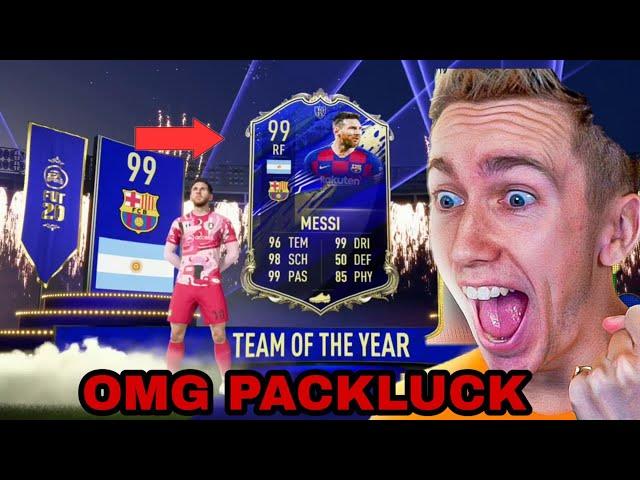 Miniminter PACKED TOTY & ICON  IN THE SAME PACK!!! OMG  FIFA 20 TOTY PACK OPENING STREAM TWITCH