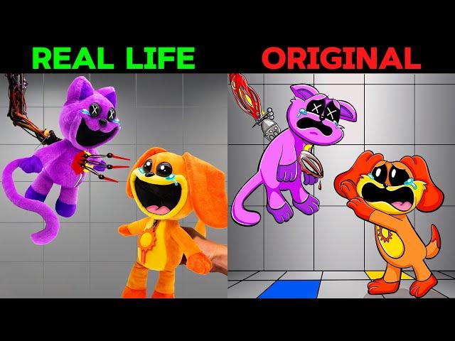 The Best TikTok of CatNap | REAL LIFE vs ORIGINAL | Poppy PlayTime Chapter 3