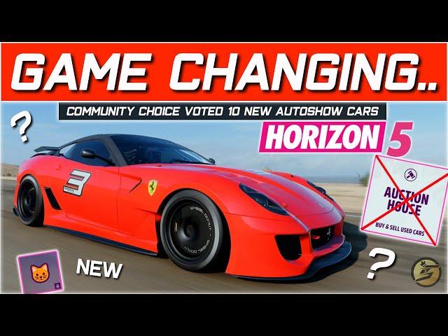 10 RARE EXCLUSIVE CARS Being ADDED To AUTOSHOW in Forza Horizon 5 Update 30 (FH5 Community Choice)