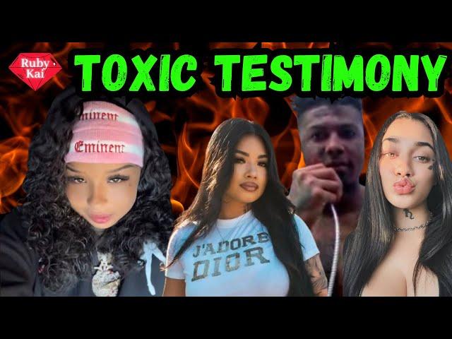 Chrisean Back OUTSIDE ‼️Blueface New CLOWNS FIGHT over HIM⁉️