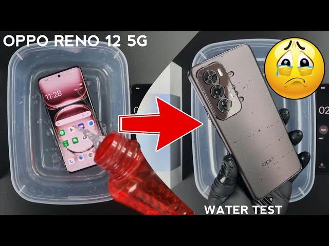 Oppo Reno 12 5G Water Test ip65 | Actually Water Resistant Or Not??