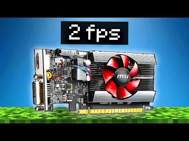 Can The OLDEST GPU Run Minecraft?