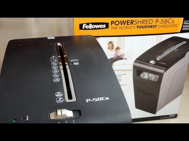 Fellowes P-58Cs - niszczarka dokumentów (prezentacja)