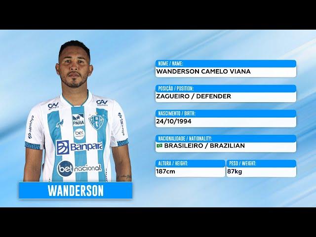 Wanderson - Zagueiro - Melhores Momentos - Paysandu 2023