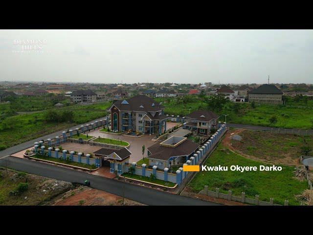 Welcome To The Fastest Growing ESTATE IN KUMASI - DIAMOND HILLS @ OHWIMASE - KWADASO #visitkumasi