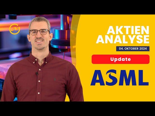 ASML Aktienanalyse 2024 // Update // Mehr China-Umsatz trotz Export-Einschränkungen