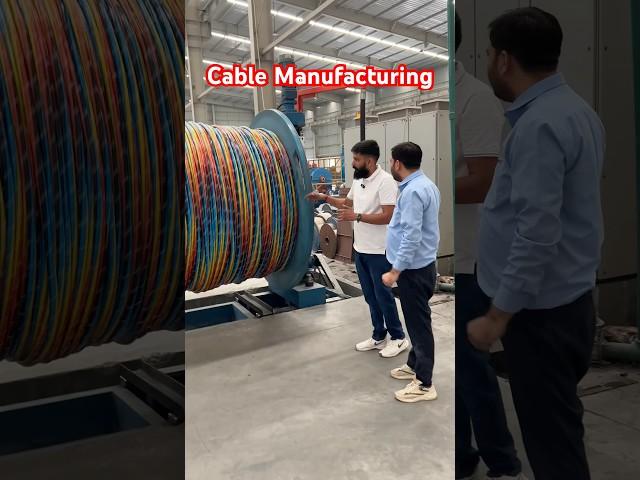 Cable Wire Manufacturing Unit Visit #cable #wire #reels