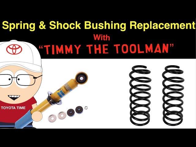Rear Spring Replacement & Shock Bushing Replacement