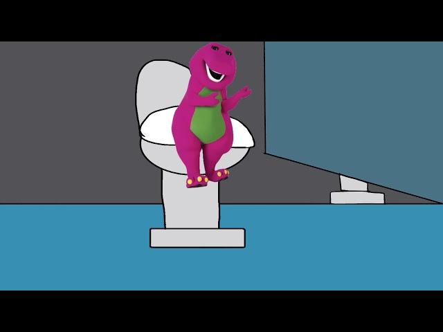 Barney Takes A Dump [Flipaclip Version] (this is so cringe pls stop watching it)