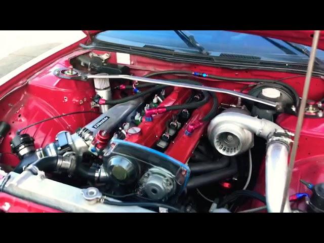 RB25DET First Start with ECUMASTER EMU BLACK