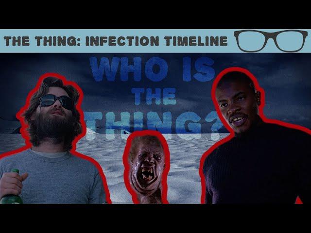 THE THING: Infection Timeline