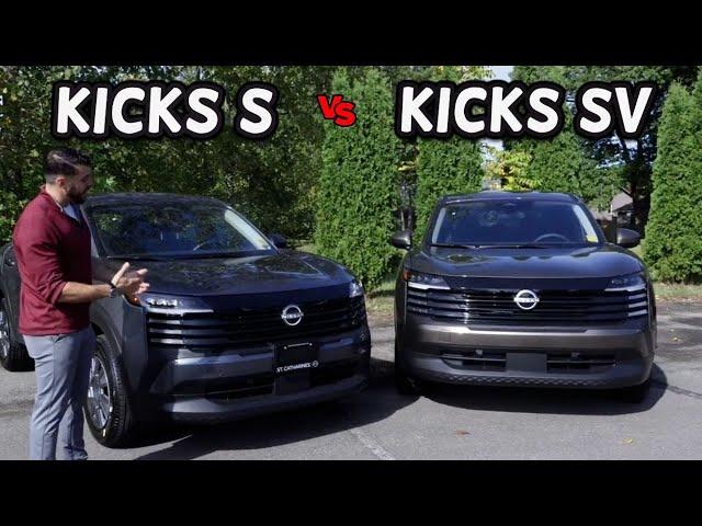 2025 Nissan Kicks S vs 2025 Nissan Kicks SV Comparison | Which one Should you Buy?