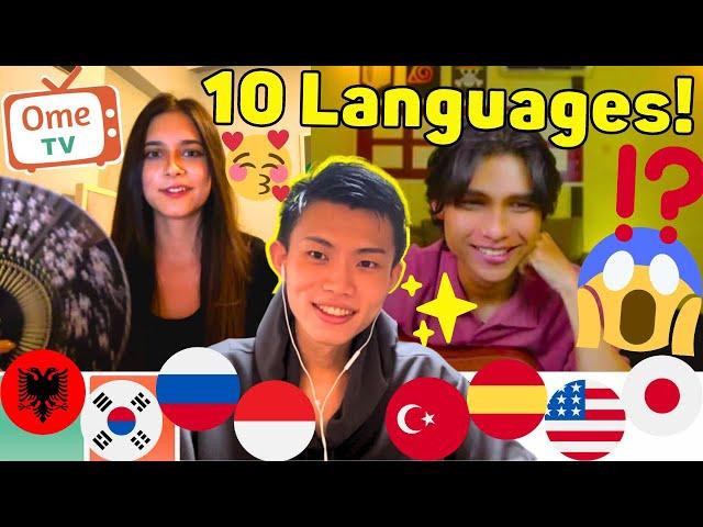 These Polyglots SHOCK ME With Languages!! - Omegle