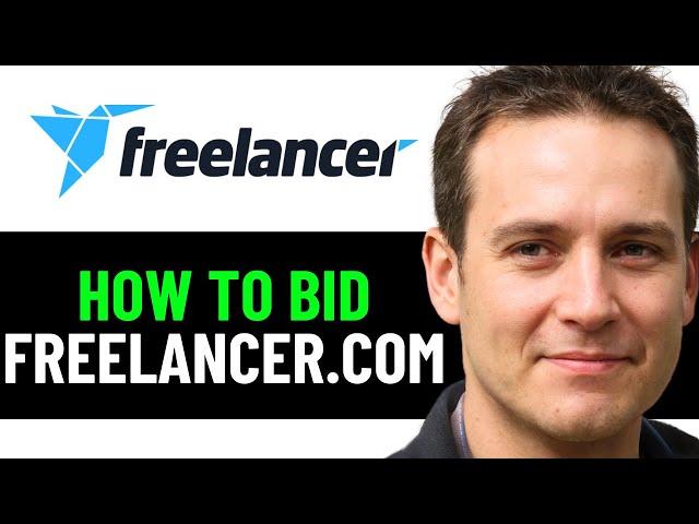 How To Bid On FREELANCER.COM 2024! (FULL GUIDE)