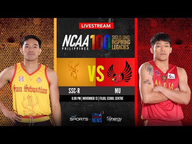 San Sebastian vs Mapúa (Men’s Basketball) | NCAA Season 100 - Replay