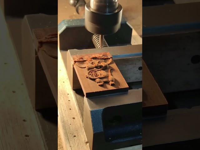 Craft small jewelry carving by MASTEC CNC ROUTER