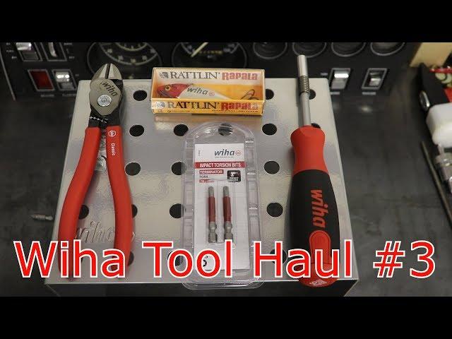 Wiha Tool Haul #3: Limited Edition Rapala Fishing Lure, BiCut SuperCut, and Ultra Driver