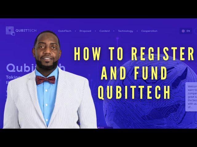 QubitTech Review -  How to Register and Fund your account with a bitcoin wallet