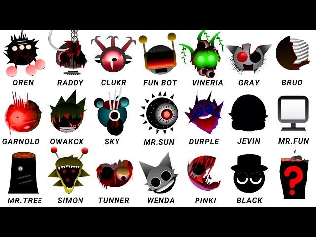 Every Horror Sprunki phase 5 in 20 Minutes