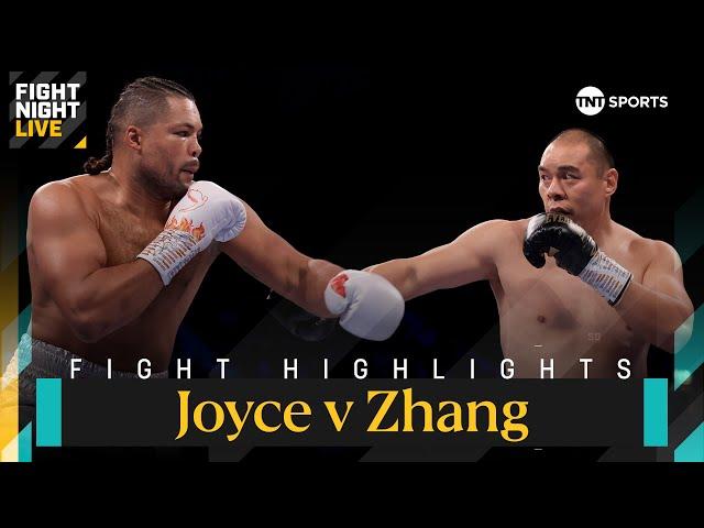  𝐁𝐈𝐆 𝐁𝐀𝐍𝐆 𝐙𝐇𝐀𝐍𝐆 𝐃𝐎𝐄𝐒 𝐓𝐇𝐄 𝐃𝐎𝐔𝐁𝐋𝐄!  | Zhilei Zhang vs Joe Joyce Fight Highlights | #ZhangJoyce2