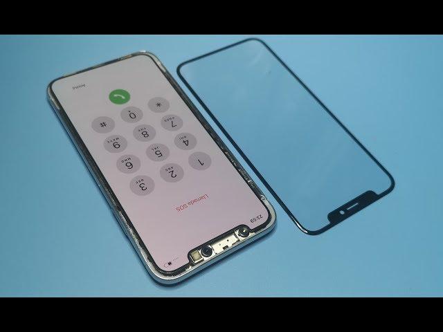 iPhone X & XS Max Glass Only Replacement - home solution