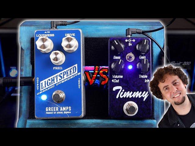 Paul Cochrane Timmy vs Greer Lightspeed | The two best transparent overdrive pedals on the market?