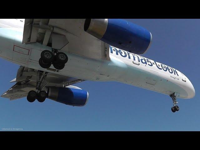 757 Awesomeness at Skiathos, the Second St Maarten! Jet blasts and low landings!