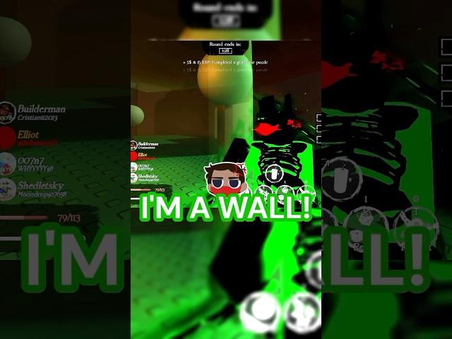 I AM A WALL!! 