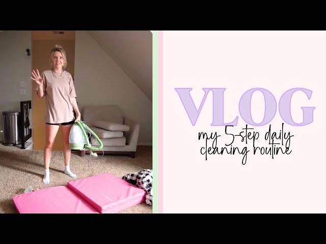 Start Fresh: My 5-Step Mom Morning Cleaning Routine VLOG | Tips & Tricks for a Spotless Start!