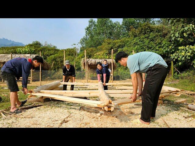 Single Mother Seeks Landlord - To Build Wooden House Frame & Build Farm!