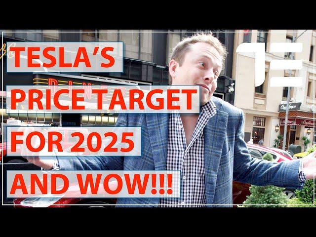 Tesla Stock Price Target [TSLA] for 2025 - Unbelievable!!!