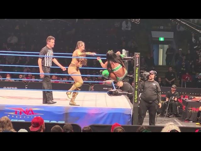 Arianna Grace and Tessa Blanchard TNA Under Siege Highlights Live in Brampton!