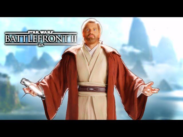 Star Wars Battlefront 2 - Funny Moments #67 Holy-Wan