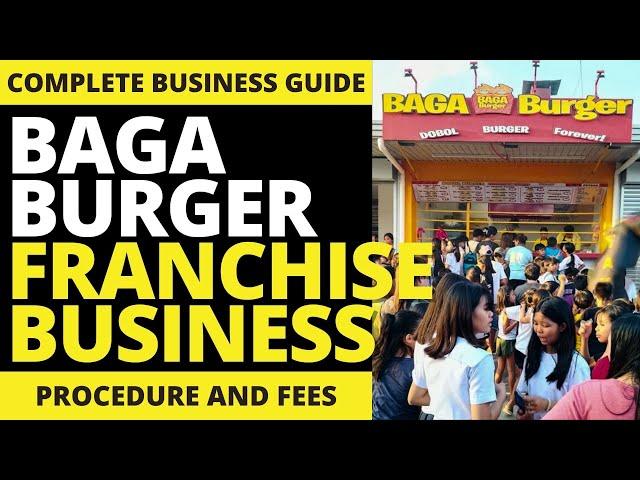 BAGA BURGER Franchise Business Ideas | Franchise Republic