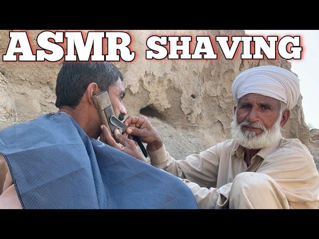 ASMR Fast Beard Shaving but Barber is 100 Year Old!! [ASMR] @Broz_Asmr